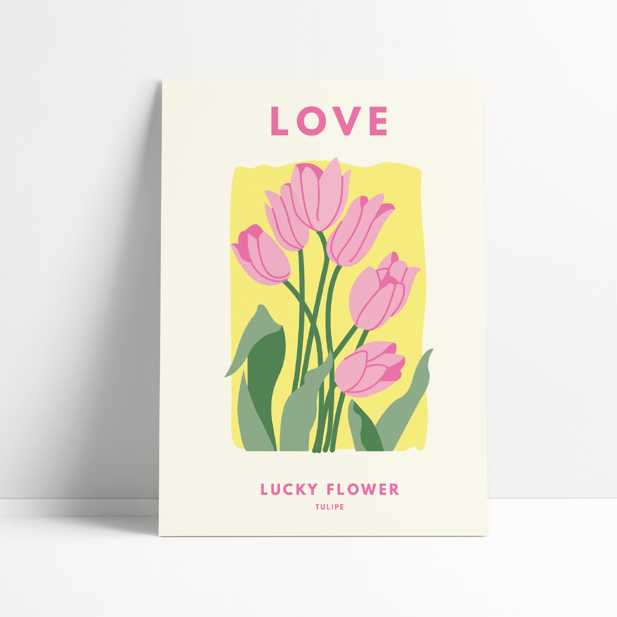 Affiche Lucky Flower Love