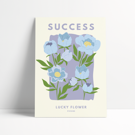 Affiche Lucky Flower Success